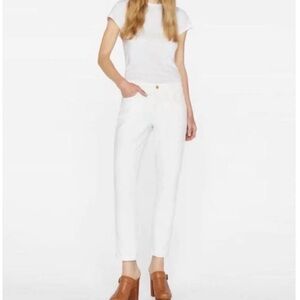 FRAME Le Garçon White Jean size 28/6